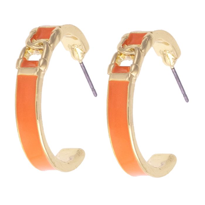 Wild Again Lyra Linked Hoop Earrings