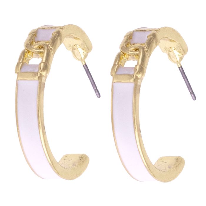 Wild Again Lyra Linked Hoop Earrings