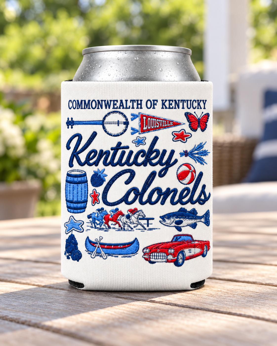 Kentucky Colonels Whimsy Coozie