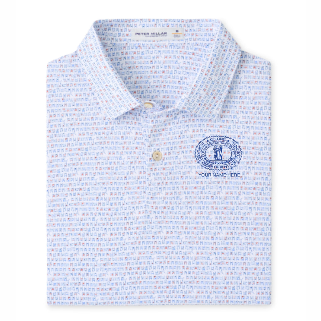 Peter Millar Featherweight Cornhole Polo
