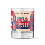 America 250 Rocks Glass