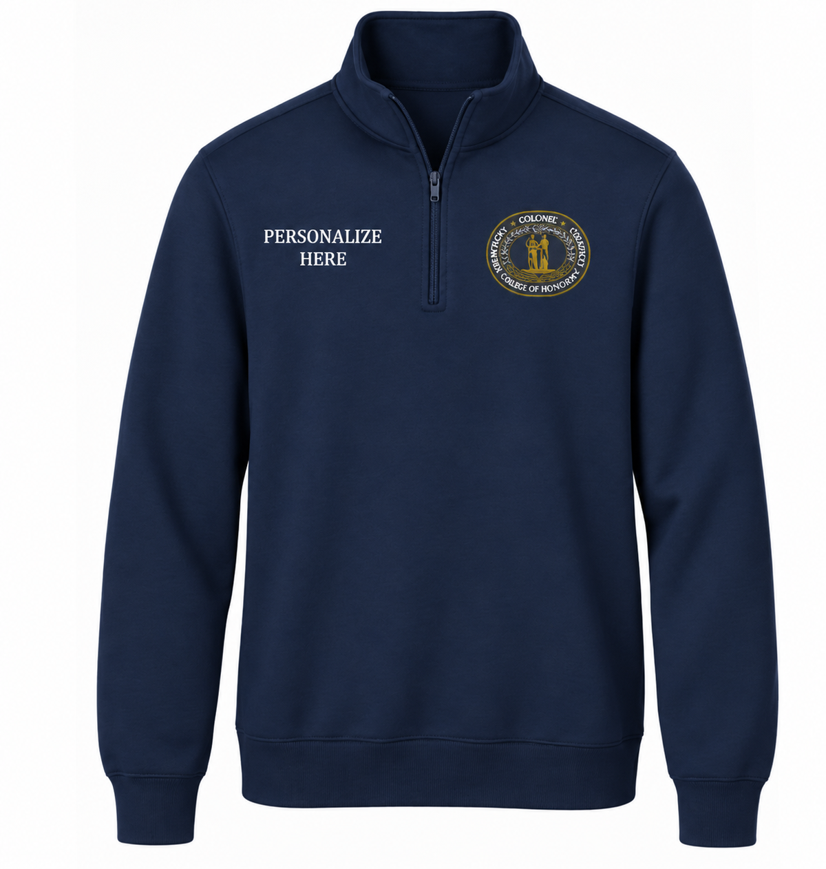Classic Seal Personalized Quarter Zip