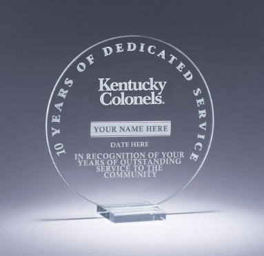 10 Year Recognition Award