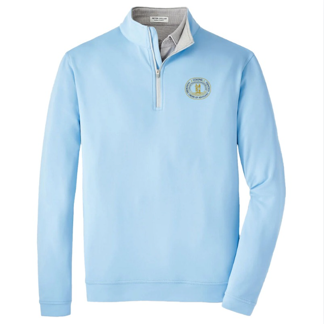 Peter Millar Seal Logo Performance Quarter Zip