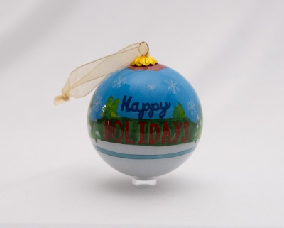 Holiday Kitty Keller Ornamnet