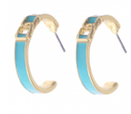 Wild Again Lyra Linked Hoop Earrings