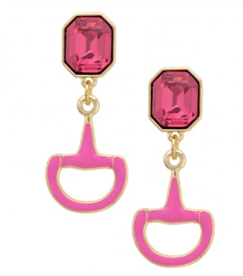 Wild Again Eclipse Horsebit Earrings
