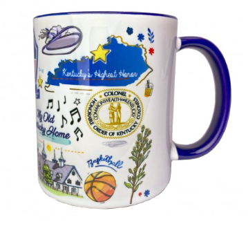 Kentucky Colonels Whimsy Art Mug