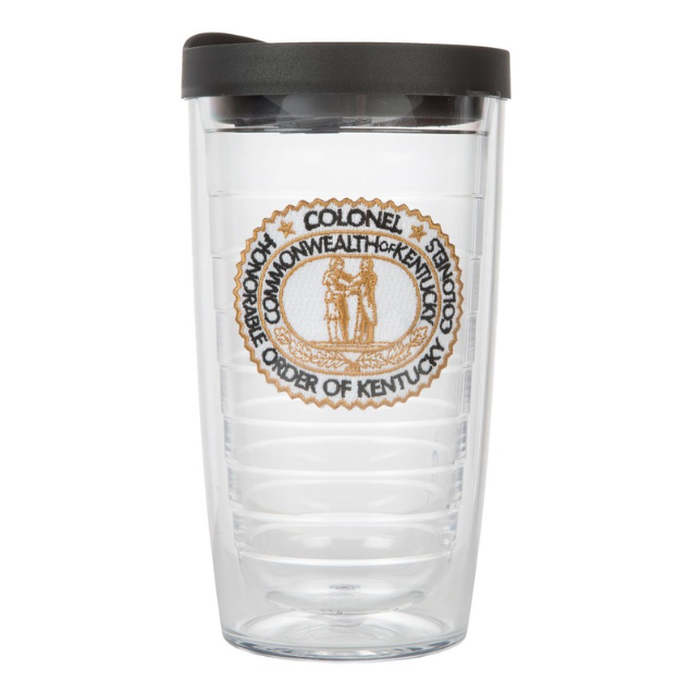 16oz Kentucky Colonel Seal Logo Patch Tervis