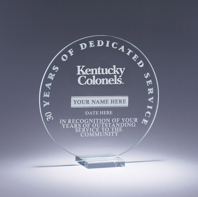 30 Year Recognition Award