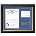 Designer Commission Certificate Frame
