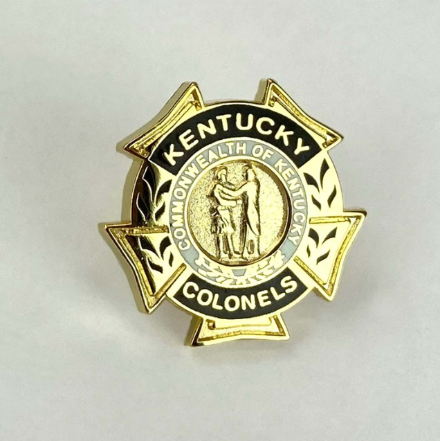 Gold Historic Lapel Pin