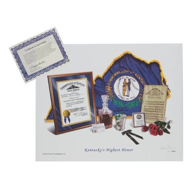 Kentucky Colonel Print