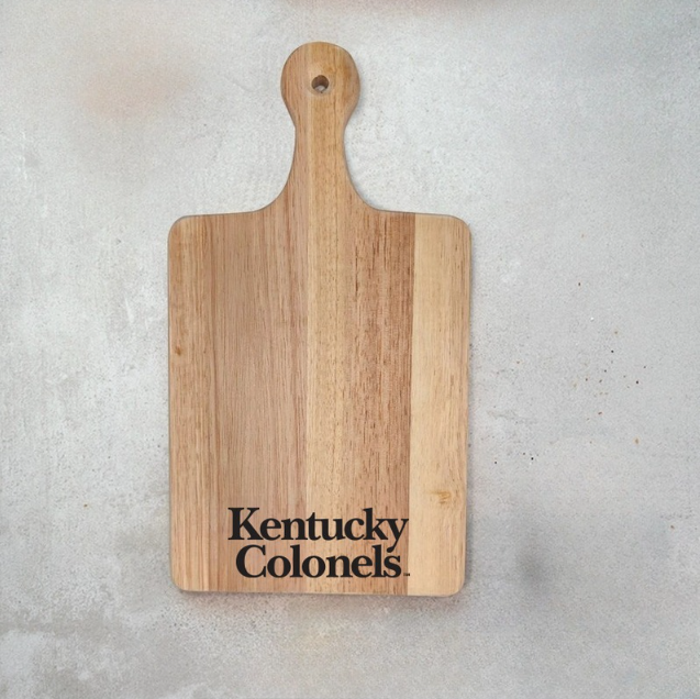 Kentucky Colonels Engraved Cutting Board
