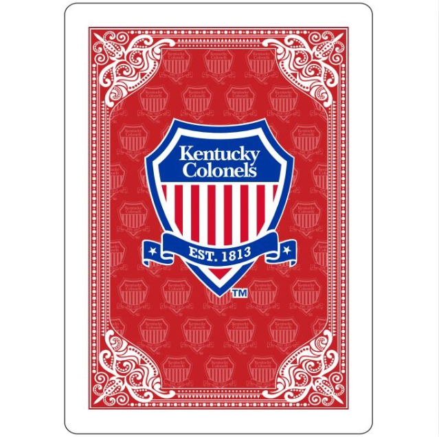 Kentucky Colonels Playing Cards