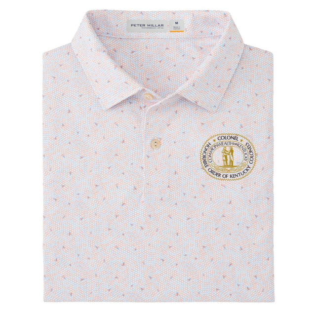 Peter Millar Honeycomb Bee Polo