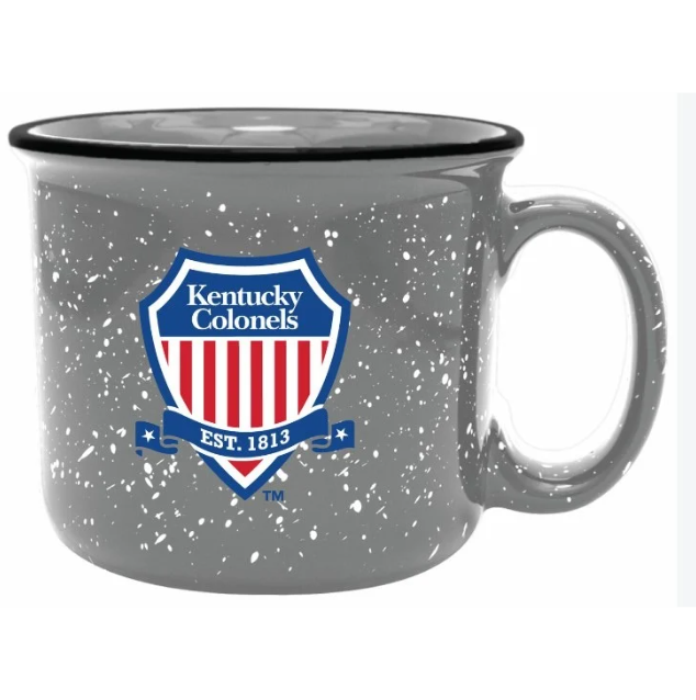 Shield Logo Speckled Campfire Mug