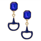 Wild Again Eclipse Horsebit Earrings