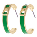 Wild Again Lyra Linked Hoop Earrings