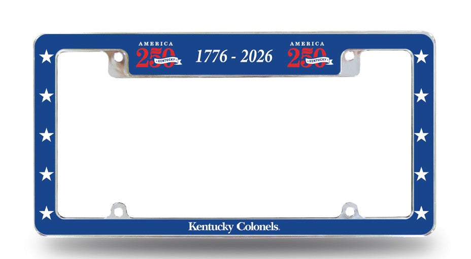 Kentucky Colonels X America 250 License Frame