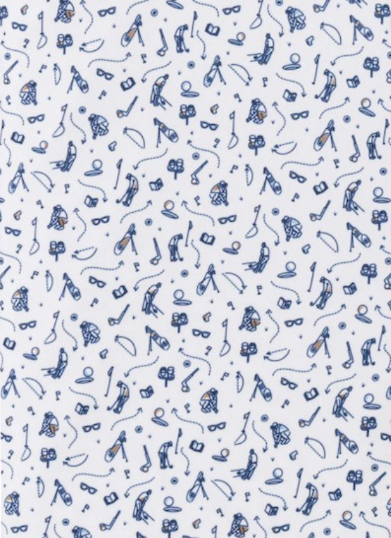 Peter Millar Read the Putt Performance Polo