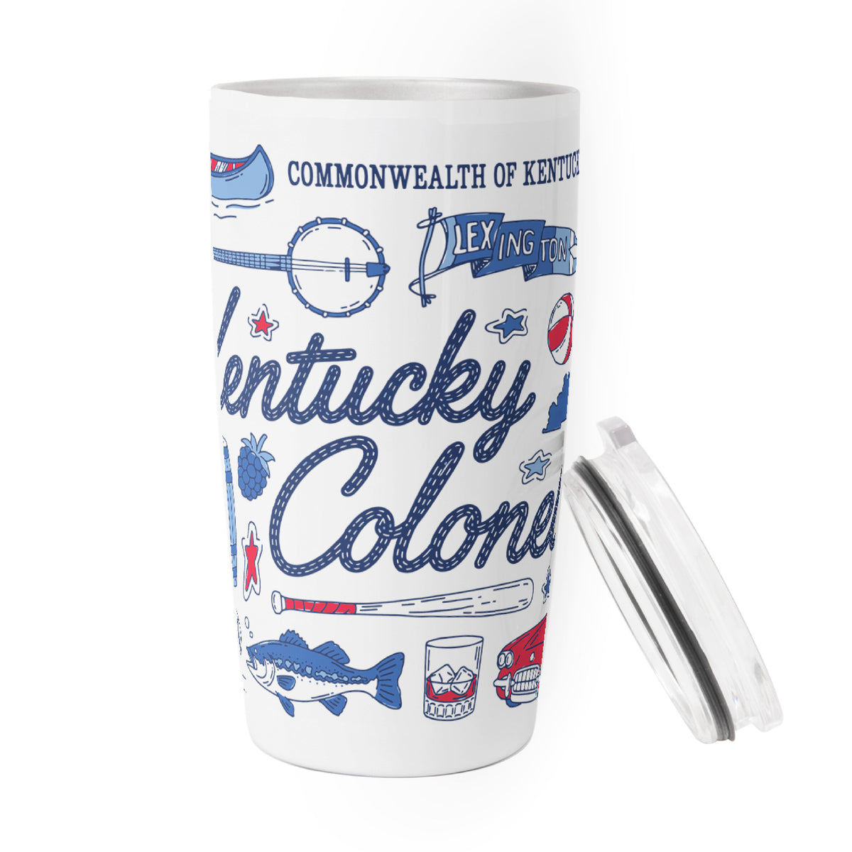Kentucky Colonels Whimsy Tumbler