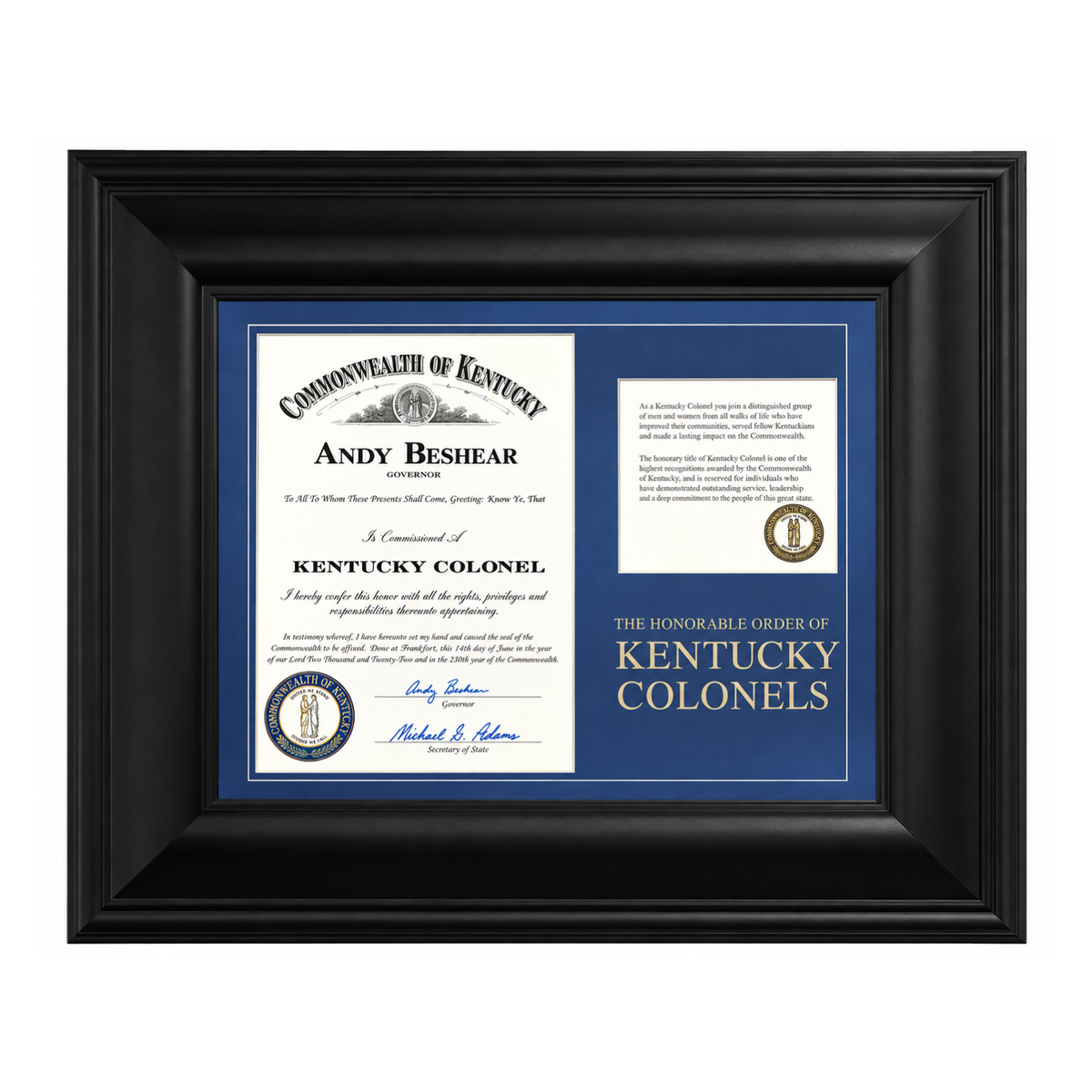 The Executive Frame