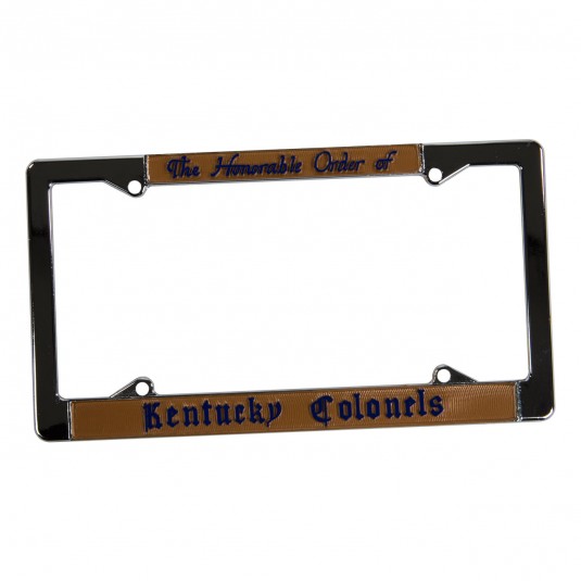 Kentucky Colonels License Plate Frame